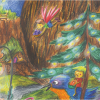 Kerstkaart boselfjes feest - Afbeelding 5